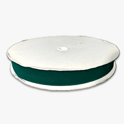 Velvet Ribbon 38mm Bottle Green - Ragland Fabrics
