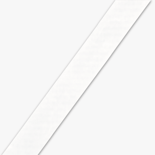 Velvet Ribbon 38mm White - Ragland Fabrics
