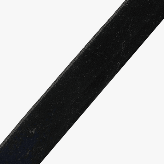 Velvet Ribbon 50mm Black - Ragland Fabrics