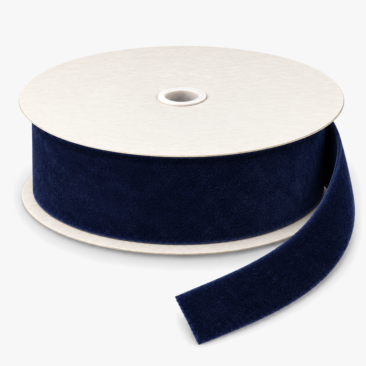 Velvet Ribbon 50mm Navy - roll view