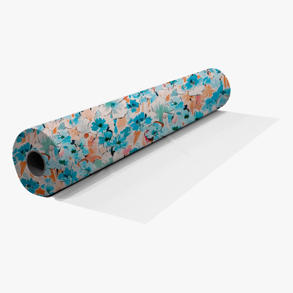 Viscose Printed Challis Des.13 3 - Ragland Fabrics