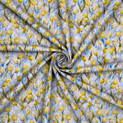 Viscose Printed Challis Des.2 1 - Ragland Fabrics