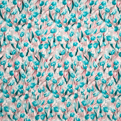 Viscose Printed Challis Des.2 3 - Ragland Fabrics