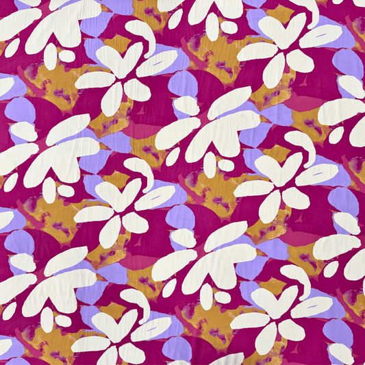 Viscose Printed Challis Summer 3 - Ragland Fabrics