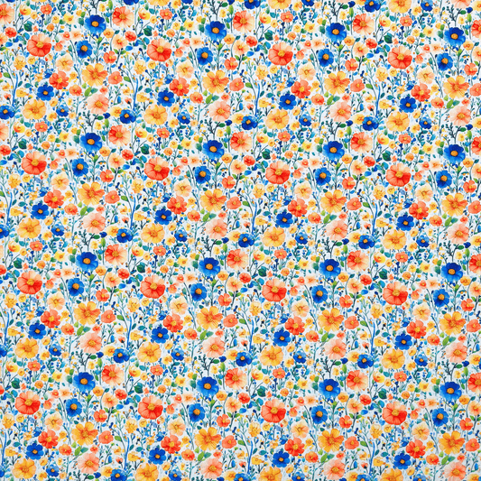 Viscose Printed Challis Summer 51 - Ragland Fabrics