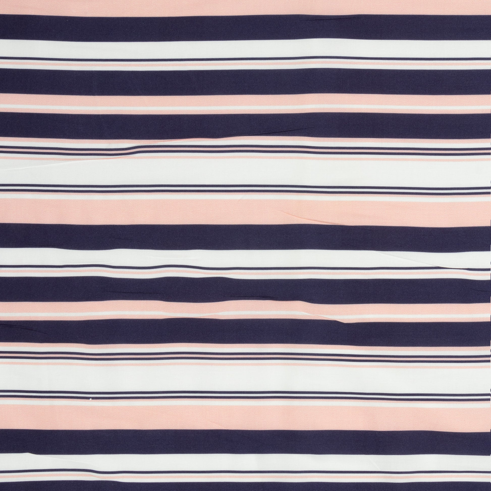 Viscose Challis Multi - Stripe - Ragland Fabrics