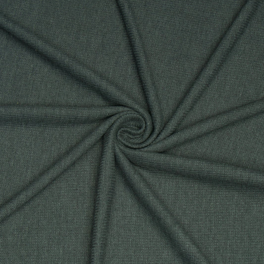 Waffle Weave Charcoal Melange - Ragland Fabrics