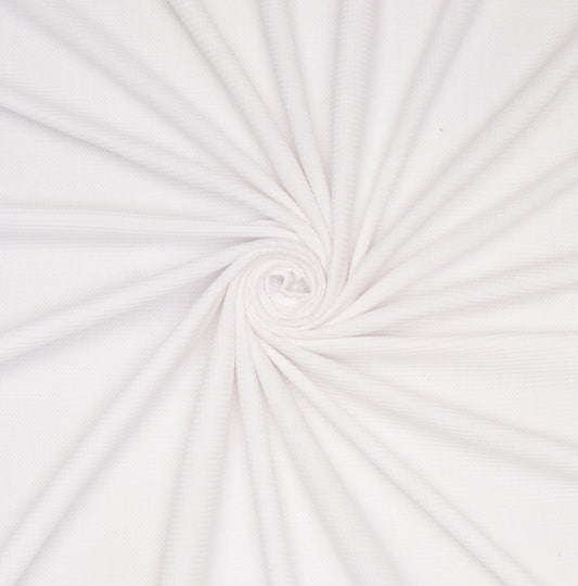 Waffle Weave White - Ragland Fabrics