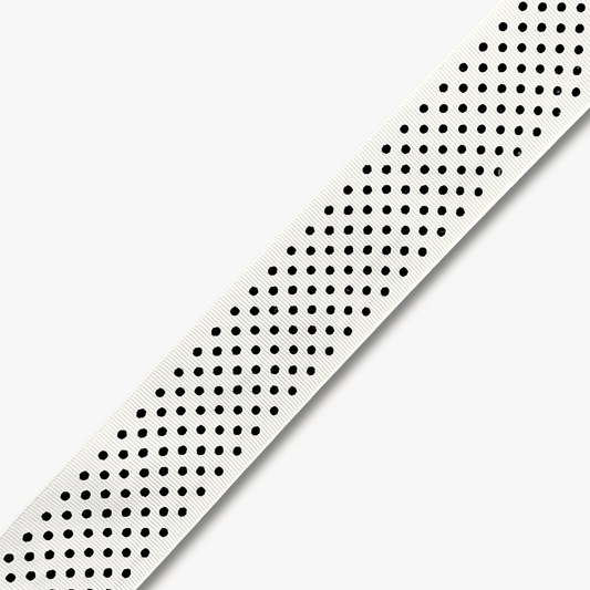 Wallet Tape 38mm | Dotty White - Ragland Fabrics