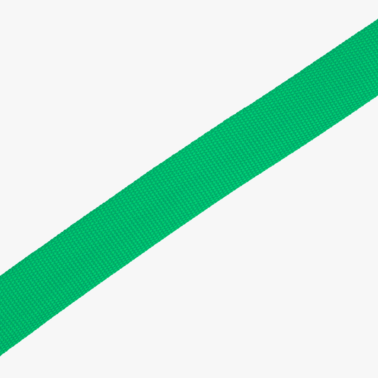 Webbing Emerald Green 20mm - Ragland Fabrics