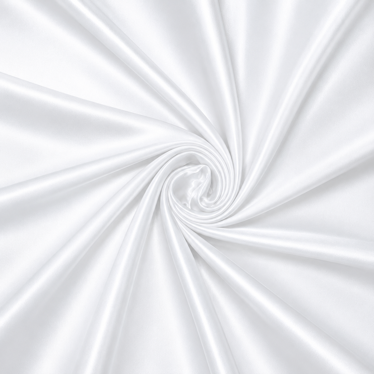 Stretch Satin White #1 140cm