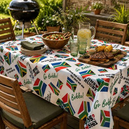 Printed Vinyl Bokke White - Ragland Fabrics