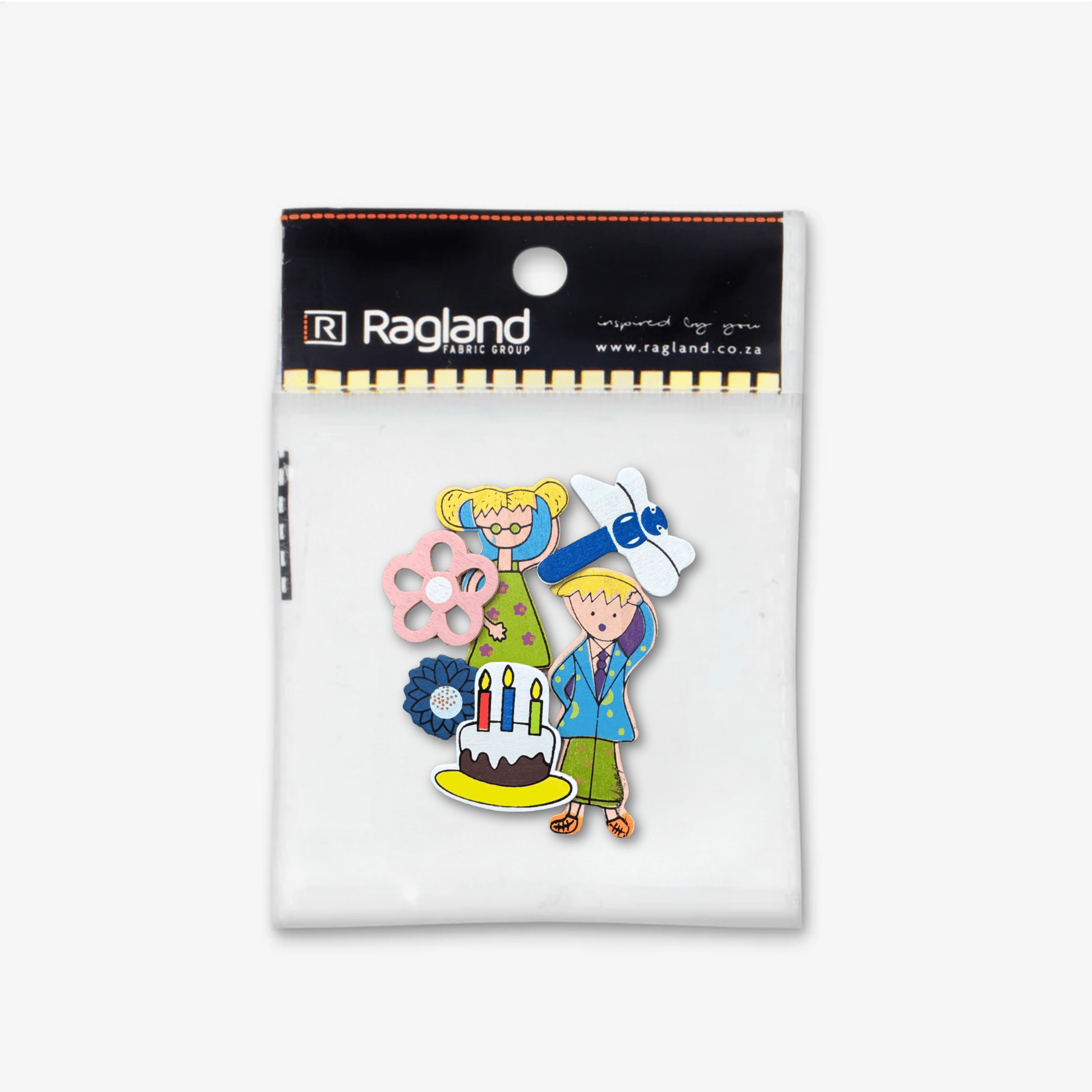 Wooden Embellishment | Boy/Girl Cake TBD - Ragland Fabrics