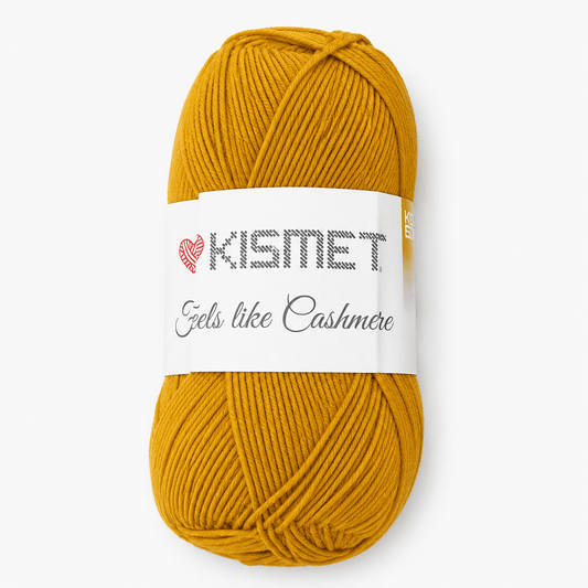 Wool 'Feels Like Cashmere' Mustard FLC24 - Ragland Fabrics