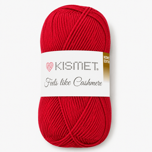 Wool 'Feels Like Cashmere' Postbox FLC22 - Ragland Fabrics