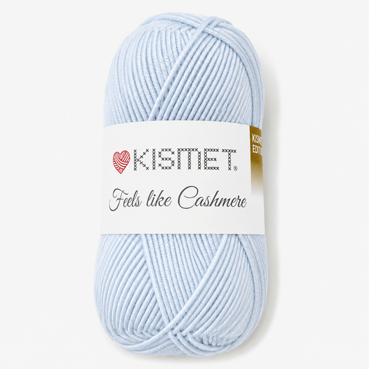 Wool 'Feels Like Cashmere' Baby Blue FLC08 - Ragland Fabrics