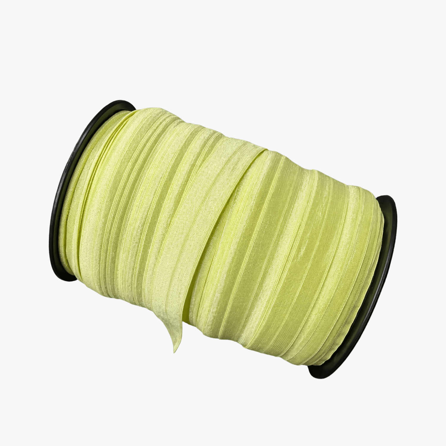 Elastic Fold Over | Lip Elastic 20mm | Baby Yellow Sheen - Ragland Fabrics
