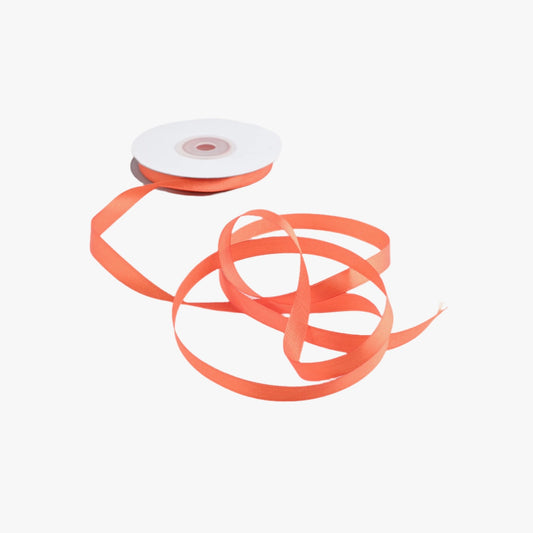 Satin Ribbon 10mm Orange 42 - Ragland Fabrics