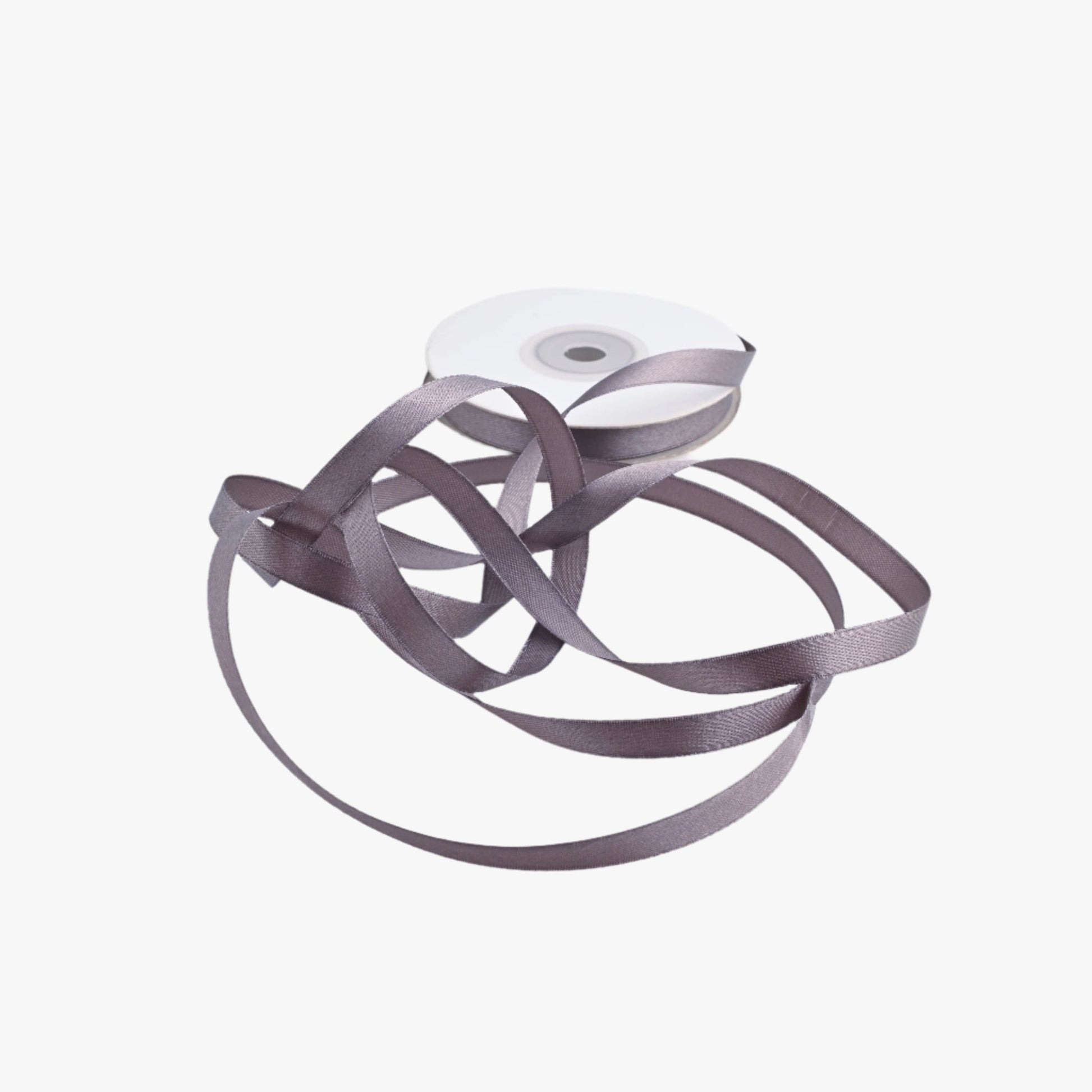 Satin Ribbon 10mm Light Grey 3107 - Ragland Fabrics