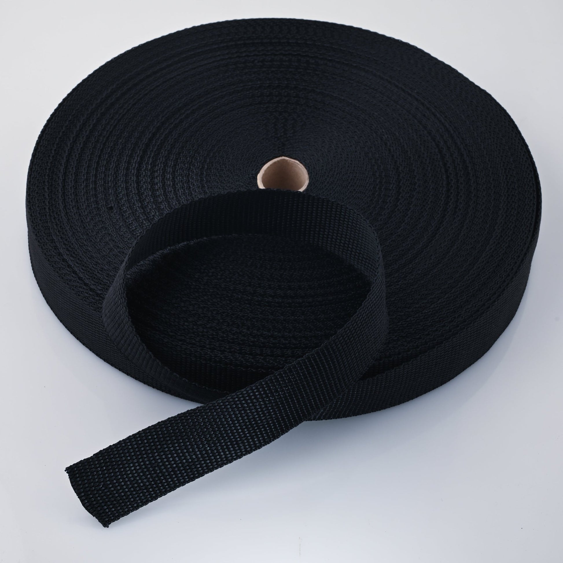 Webbing 30mm Black (50met Roll) - Ragland Fabrics