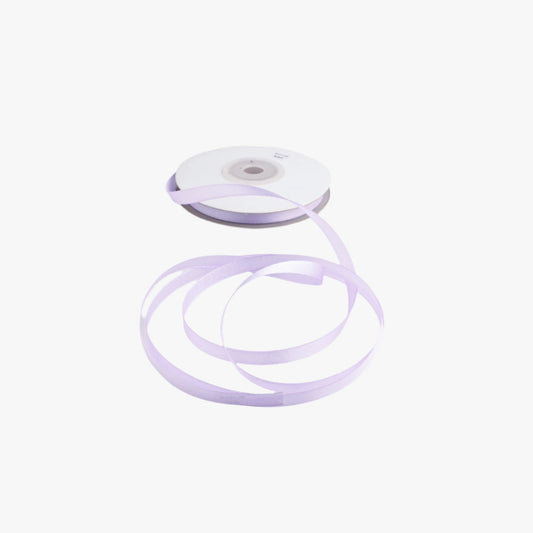 Satin Ribbon 8mm Lilac 7 - Ragland Fabrics