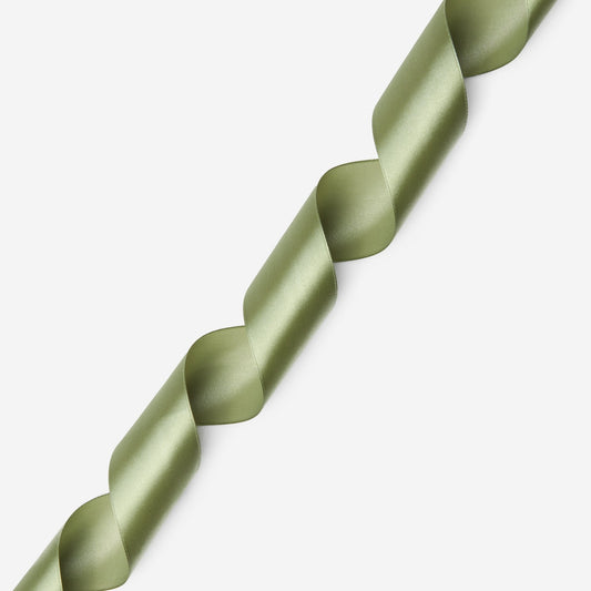Satin Ribbbon 50mm - Olive 018 - Ragland Fabrics
