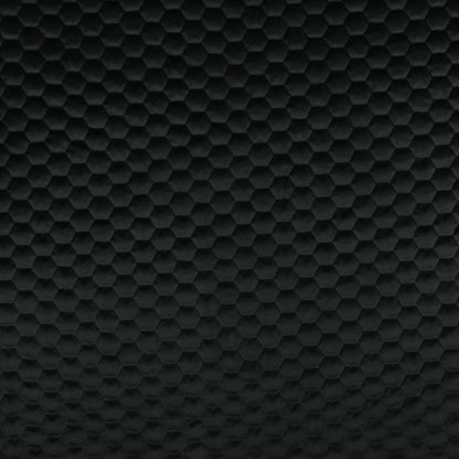 Bellahex Quilted Velvet 140cm Black Caviar - Ragland Fabrics
