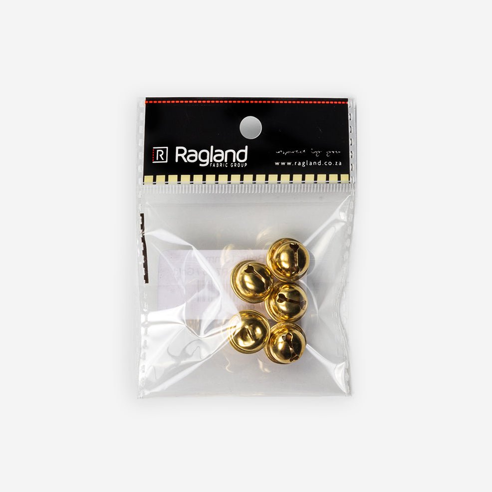 Bells 13mm Silver & Gold - Ragland Fabrics