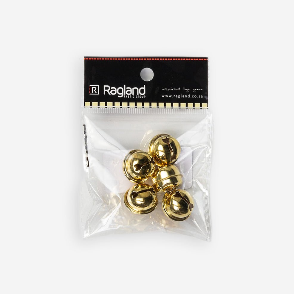 Bells 17mm Silver & Gold - Ragland Fabrics