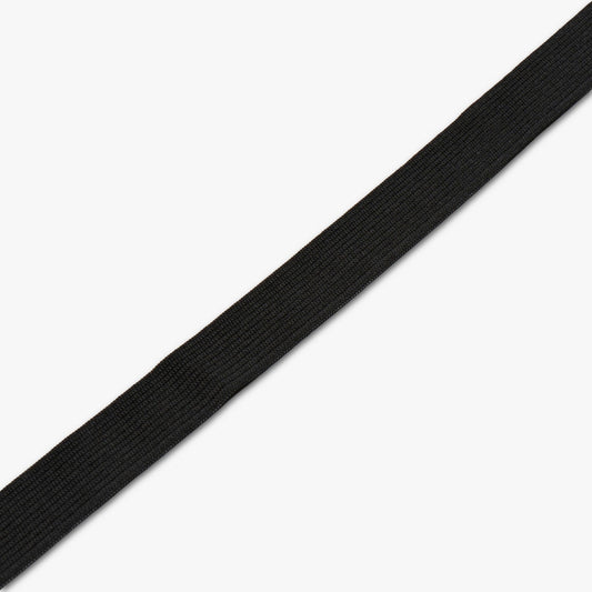 Elastic Knitted 20mm Black (Woolies Approved) - Ragland Fabrics
