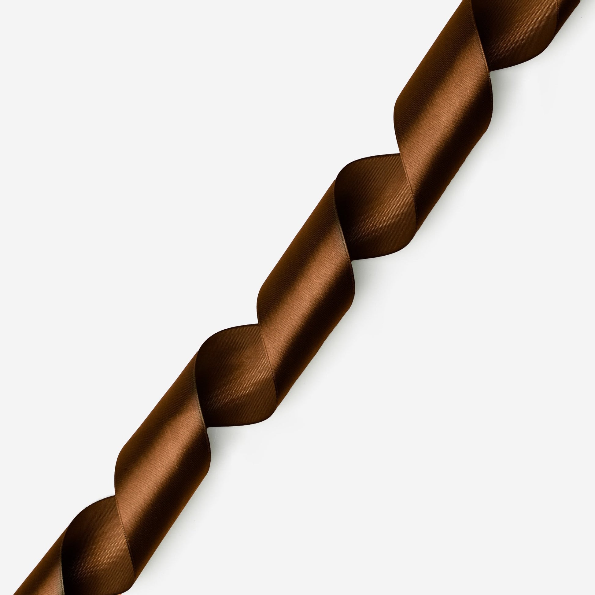 Satin Ribbbon 50mm - Chocolate 017 - Ragland Fabrics