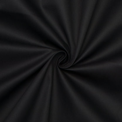 Twill Poly Cotton Col Black - Ragland Fabrics