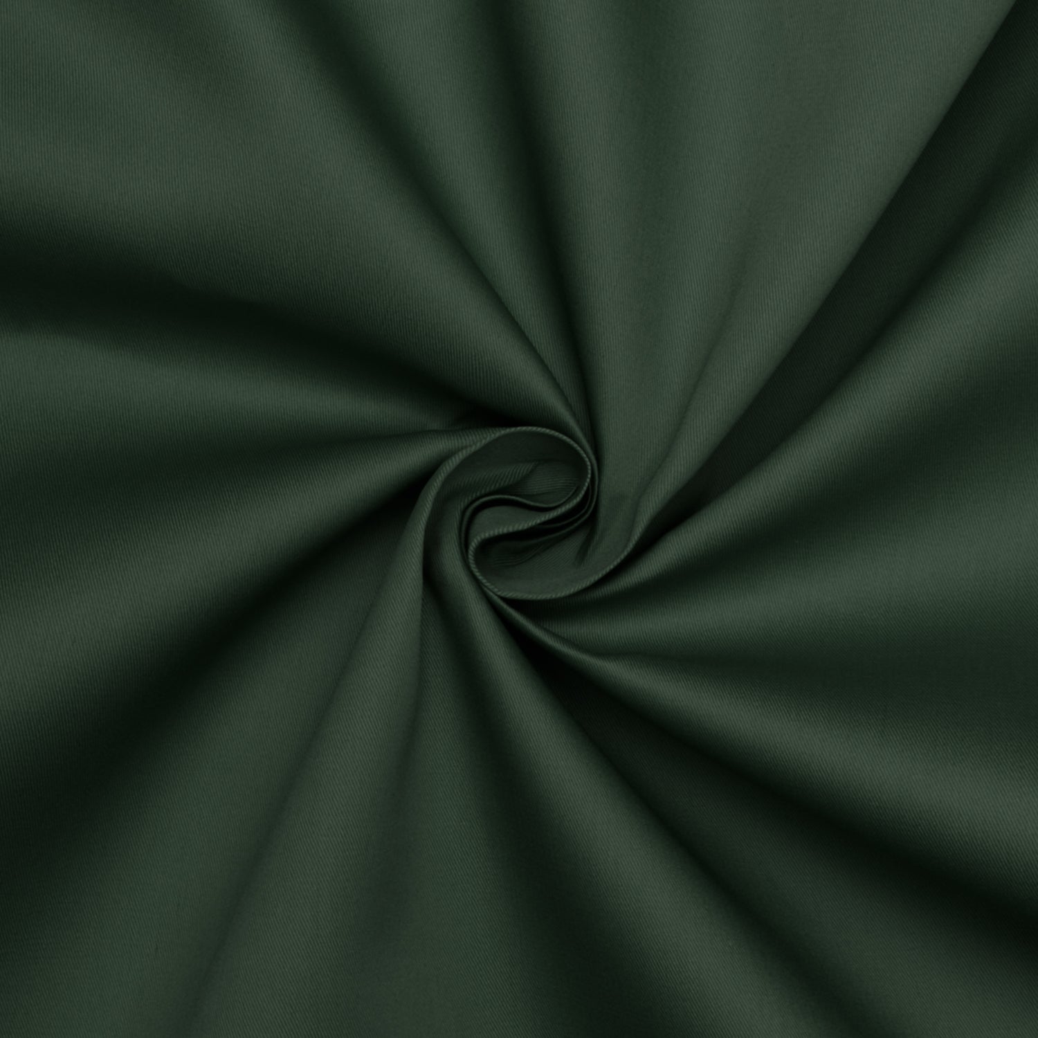 Twill Poly Cotton Col Bottle Green - Ragland Fabrics