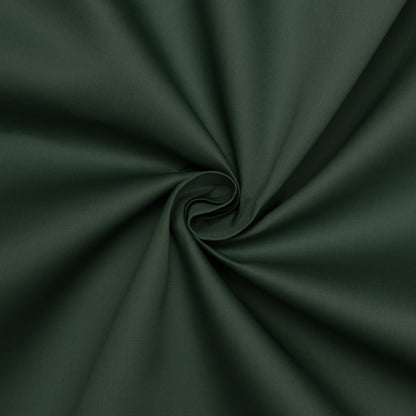 Twill Poly Cotton Col Bottle Green - Ragland Fabrics