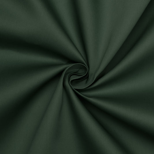 Twill Poly Cotton Col Bottle Green - Ragland Fabrics