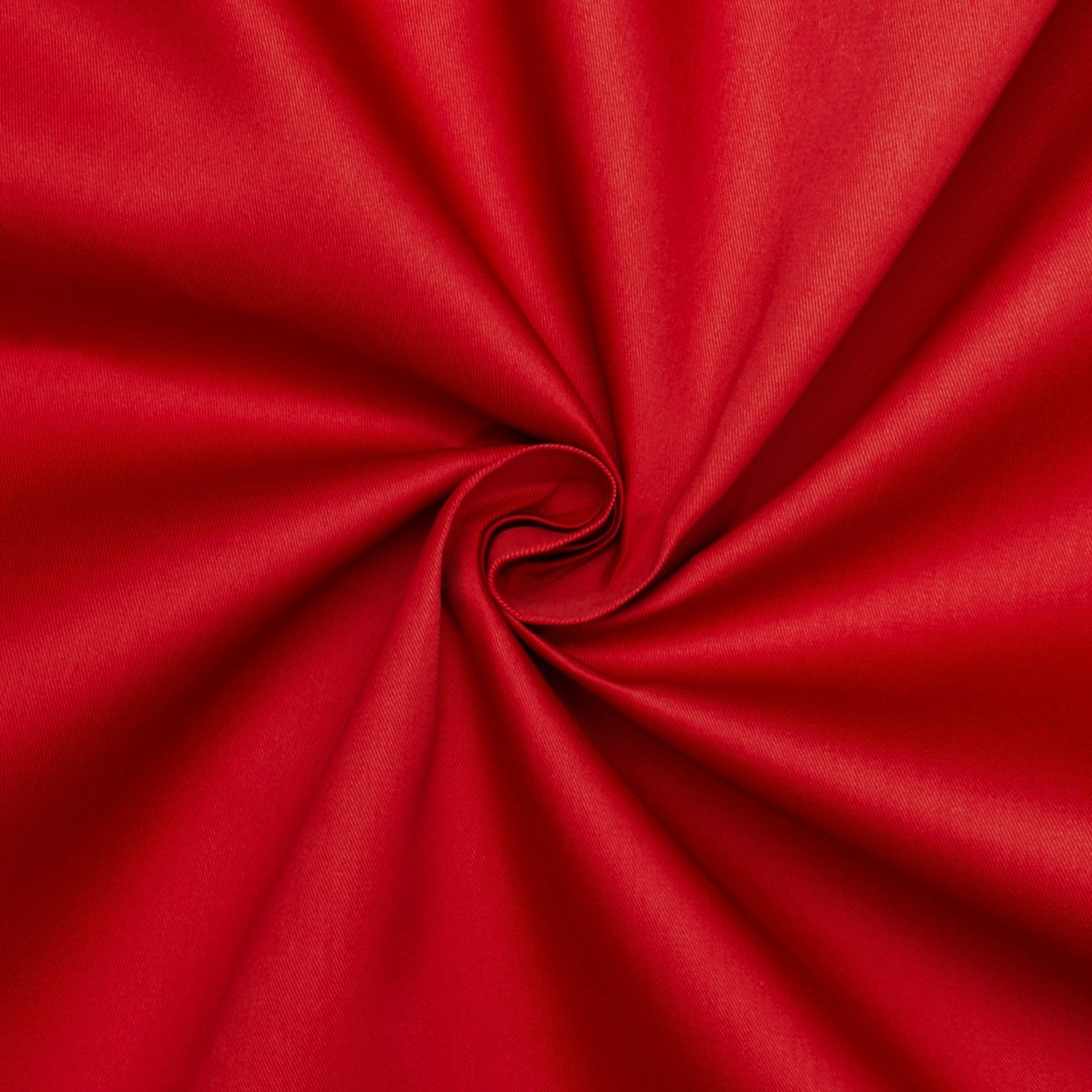 Twill Poly Cotton Col Red - Ragland Fabrics