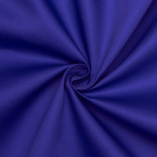 Twill Poly Cotton Col Royal - Ragland Fabrics