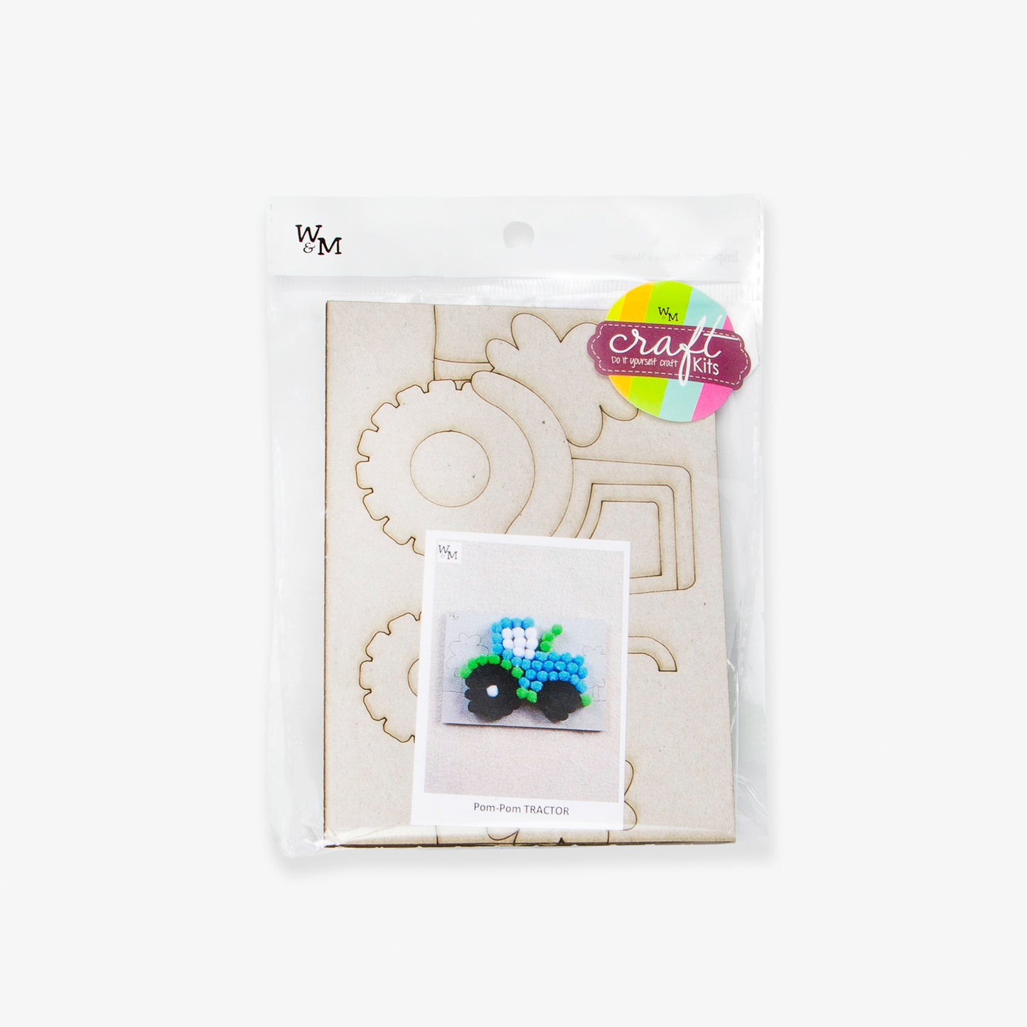 Craft Kit Pom - Pom. Tractor TBD - Ragland Fabrics