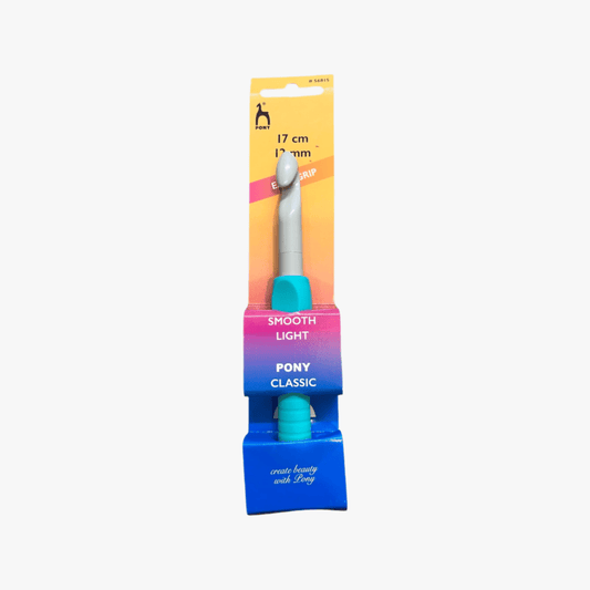 Crochet Hook Easy Grip 17cm 12mm - Ragland Fabrics