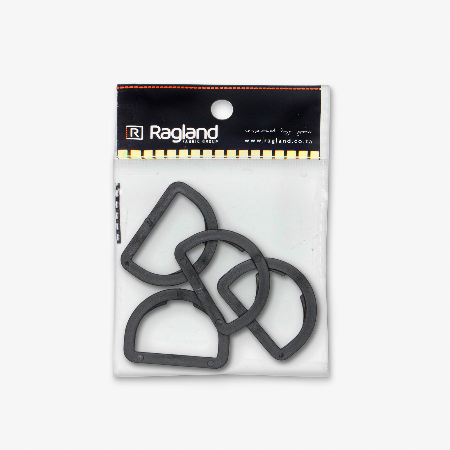 D - Ring 30mm Plastic - Ragland Fabrics