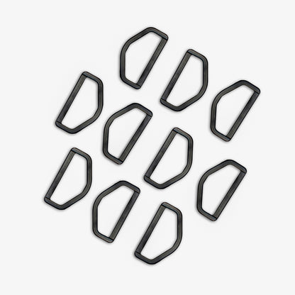 D - Ring 50mm Plastic - Ragland Fabrics