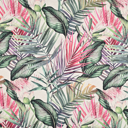 Eco Palm Grove White 645 - Ragland Fabrics