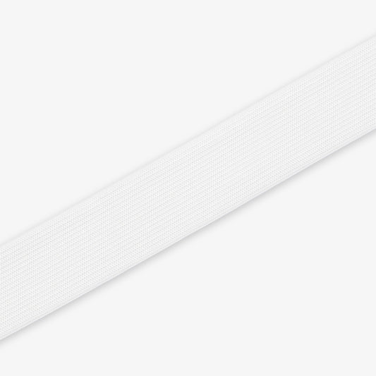 Elastic Knitted 31mm White (Garments / Medical / Crafts) - Ragland Fabrics