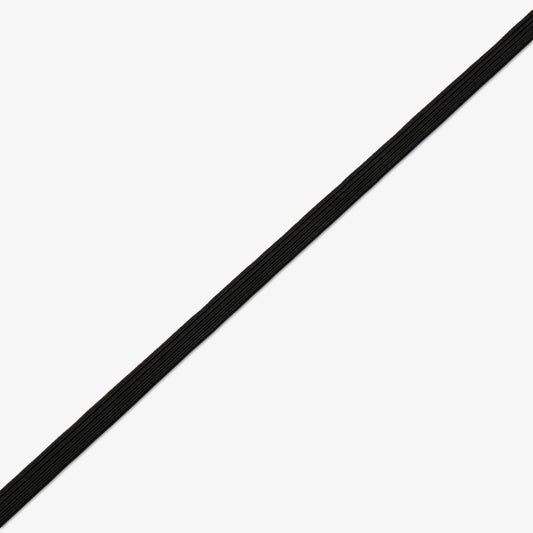 Elastic 8 Cord Black (Masks / Fitted Sheets / Craft) - Ragland Fabrics
