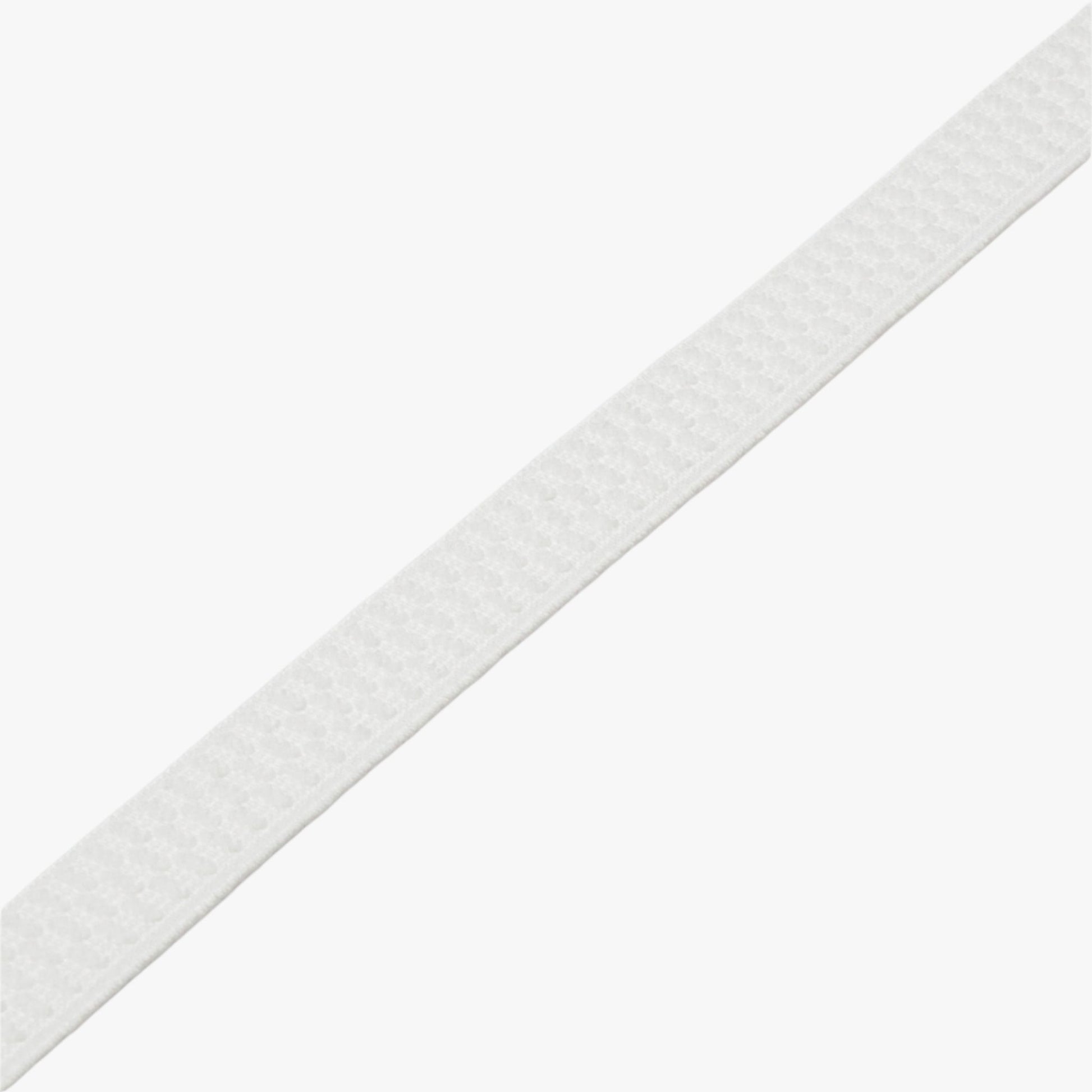 Elastic Non Curl 20mm White - Ragland Fabrics