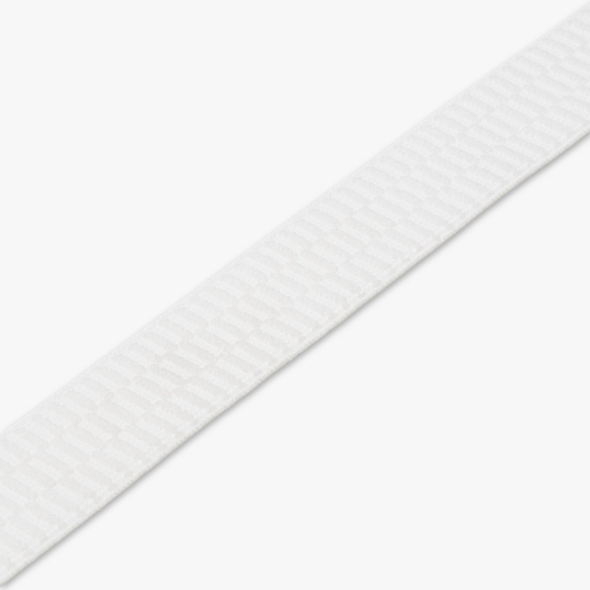 Elastic Non Curl 32mm White - Ragland Fabrics