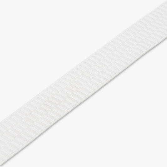 Elastic Non Curl 32mm White - Ragland Fabrics