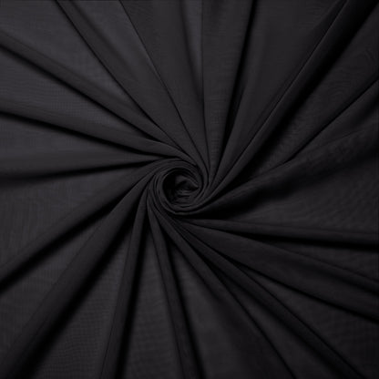 Multi Chiffon Black Col. 20 - Ragland Fabrics