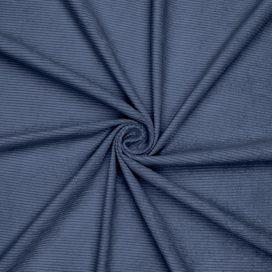 Corduroy Upholstery 140cm Blue Nights - Ragland Fabrics