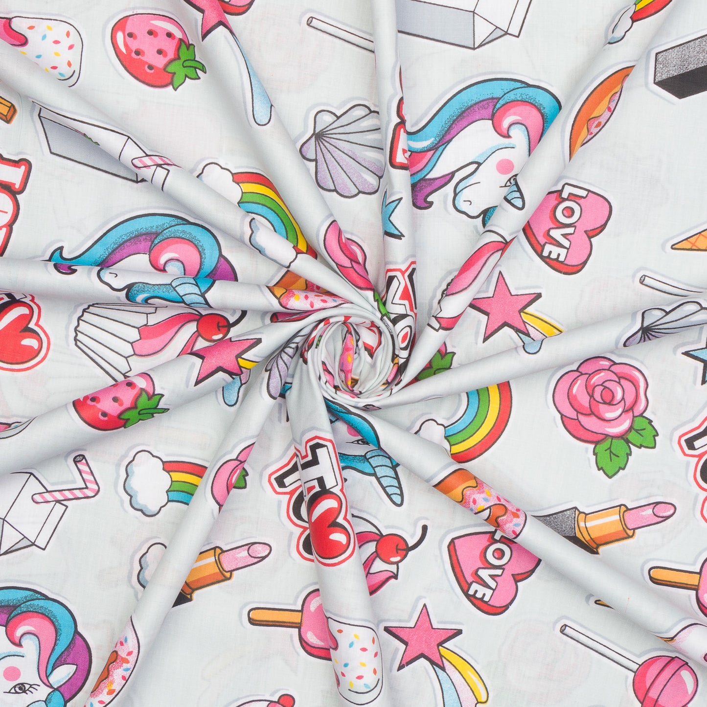 Sheeting Poly Cotton Unicorns 240cm - Ragland Fabrics